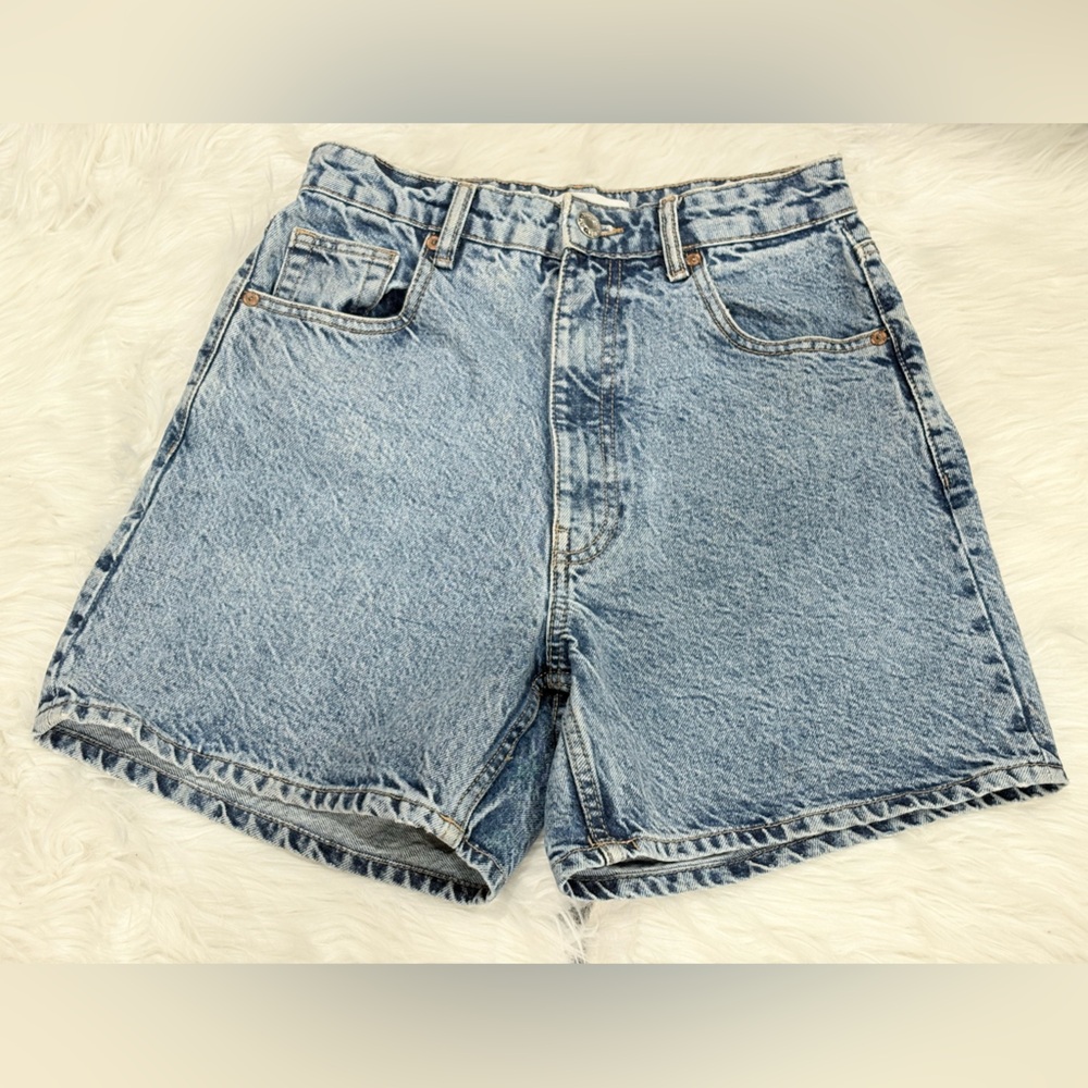 Zara Light Blue Jean Shorts Size 4
